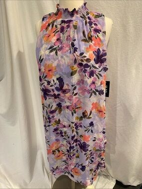 SLNY sleeveless dress